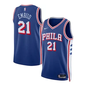 Versátil Chulo Encantador Joel Embiid Philadelphia 76ers Nike Unisex Swingman Jersey Icon Edition Royal/White