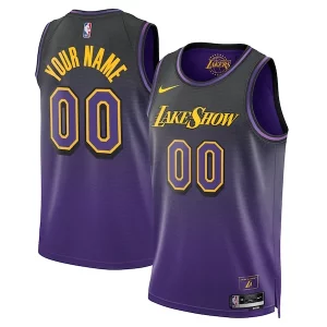 Chulo Perfecto Los Angeles Lakers Nike Unisex 2024/25 Custom Swingman Jersey City Edition Purple