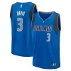 Único Anthony Davis Dallas Mavericks Youth Fast Break Replica Player Jersey Royal