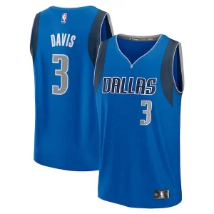 Único Anthony Davis Dallas Mavericks Youth Fast Break Replica Player Jersey Royal