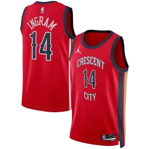 Bonito Fácil de llevar Maravilloso Brandon Ingram New Orleans Pelicans Jordan Brand Unisex Swingman Jersey Statement Edition Red