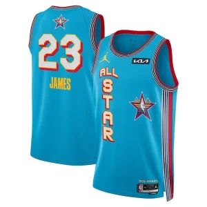Perfecto Robusto Lujoso LeBron James Jordan Brand Unisex 2025 NBA All Star Game Swingman Player Jersey Light Blue