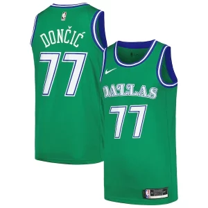 Perfecto Ideal Chulo Luka Dončić Dallas Mavericks Nike Swingman Player Jersey Classic Edition Green