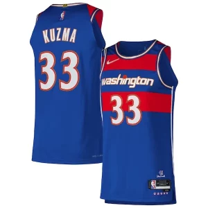 Maravilloso Clásico Delicioso Kyle Kuzma Washington Wizards Nike Authentic Player Jersey City Edition Royal