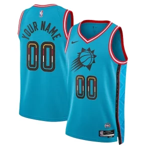 Maravilloso Phoenix Suns Nike Unisex 2022/23 Swingman Custom Jersey City Edition Turquoise