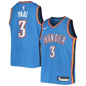 Sofisticado Único Chris Paul Oklahoma City Thunder Nike Youth Team Swingman Jersey Blue