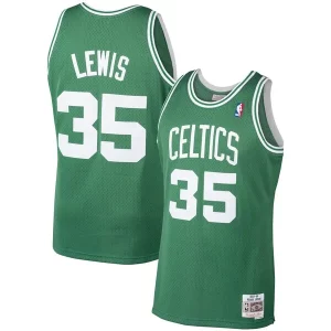 Clásico Perfecto Reggie Lewis Boston Celtics 1987/88 Hardwood Classics Swingman Jersey Kelly Green