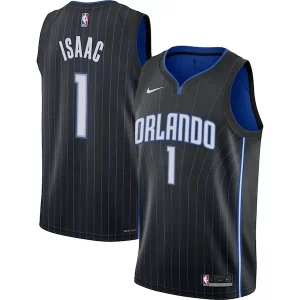 Original Jonathan Isaac Orlando Magic Nike Youth Swingman Jersey Icon Edition Black