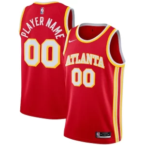 Maravilloso Original Robusto Atlanta Hawks Nike 2020/21 Swingman Custom Jersey Icon Edition Red