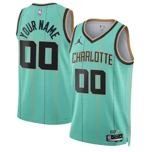 Práctico Único Fácil de llevar Charlotte Hornets Jordan Brand Unisex 2024/25 Custom Swingman Jersey City Edition Mint