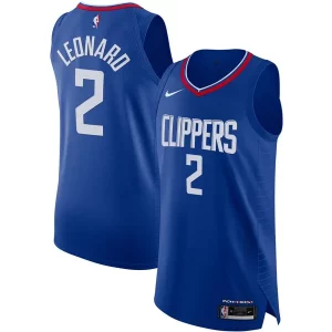Resistente Kawhi Leonard LA Clippers Nike Authentic Jersey Association Edition Royal