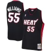Comodo Jason Williams Miami Heat 2005/06 Hardwood Classics Swingman Jersey Black