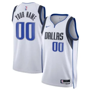 Duradero Versátil Lujoso Dallas Mavericks Nike Unisex Swingman Custom Jersey White Association Edition