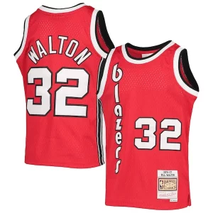 Perfecto Elegante Bill Walton Portland Trail Blazers Youth 1976/77 Hardwood Classics Swingman Jersey Black