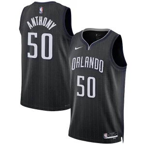 Increíble Estupendo Cole Anthony Orlando Magic Nike Unisex 2022/23 Swingman Jersey City Edition Black
