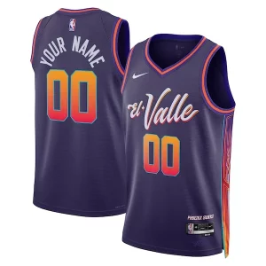 Duradero Phoenix Suns Nike Unisex 2023/24 Custom Swingman Jersey Purple City Edition