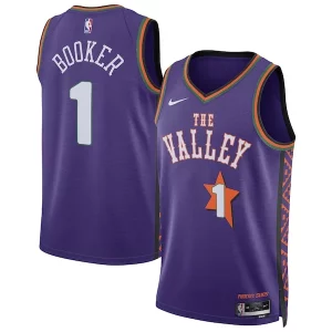 Fantástico Resistente Devin Booker Phoenix Suns Nike Unisex 2024/25 Swingman Player Jersey City Edition Purple