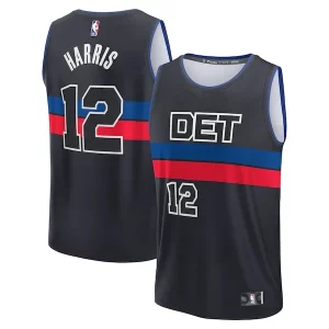 Fácil de llevar Atractivo Delicioso Tobias Harris Detroit Pistons Youth Fast Break Player Jersey Statement Edition Black