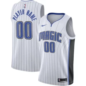 Ideal Resistente Robusto Orlando Magic Nike 2020/21 Swingman Custom Jersey Association Edition White