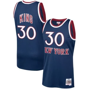 Clásico Resistente Hermoso Bernard King New York Knicks 1982/83 Hardwood Classics Swingman Jersey Navy