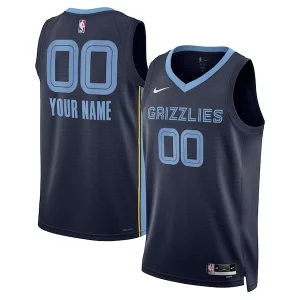 Ideal Encantador Elegante Memphis Grizzlies Nike Unisex Swingman Custom Jersey Navy Icon Edition