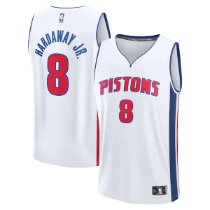 Comodo Ideal Tim Hardaway Jr. Detroit Pistons Fast Break Replica Player Jersey Association Edition White