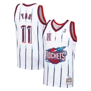 Encantador Yao Ming Houston Rockets 2002 03 Hardwood Classics Swingman Jersey White