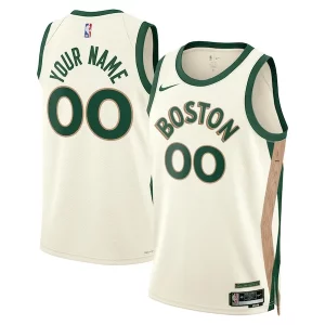 Original Robusto Boston Celtics Nike Unisex 2023/24 Custom Swingman Jersey White City Edition