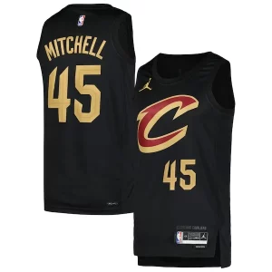Versátil Moderno Hermoso Donovan Mitchell Cleveland Cavaliers Jordan Brand Swingman Player Jersey Statement Edition Black