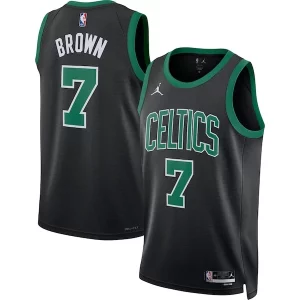 Clásico Fantástico Jaylen Brown Boston Celtics Jordan Brand Unisex Swingman Jersey Statement Edition Black