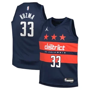 Moderno Cool Kyle Kuzma Washington Wizards Jordan Brand Youth Swingman Jersey Statement Edition Navy