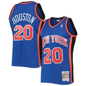 Chulo Original Allan Houston New York Knicks Hardwood Classics Swingman Jersey Blue