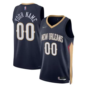 Atractivo Clásico Fantástico New Orleans Pelicans Nike 2021/22 Diamond Swingman Custom Jersey Icon Edition Navy