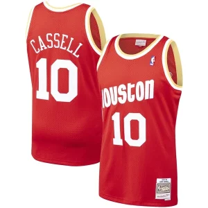 Bonito Exquisito Sam Cassell Houston Rockets 1993/94 Hardwood Classics Swingman Jersey Red