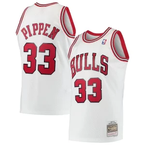 Robusto Exquisito Scottie Pippen Chicago Bulls Hardwood Classics Swingman Jersey White/Black