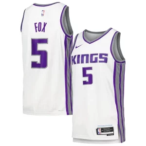 Elegante Maravilloso Original De'Aaron Fox Sacramento Kings Nike Swingman Player Jersey Association Edition White
