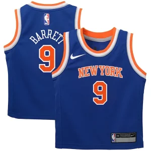 Fácil de llevar Fantástico RJ Barrett New York Knicks Nike Preschool Swingman Player Jersey Icon Edition Blue