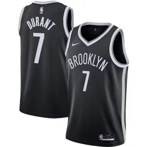 Moderno Kevin Durant Brooklyn Nets Nike 2020/21 Swingman Jersey Black Icon Edition