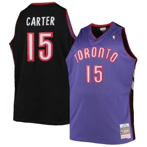 Bonito Vince Carter Toronto Raptors Big & Tall 1999/00 Hardwood Classics Swingman Jersey Purple/White