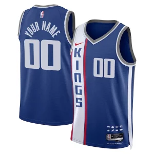Lujoso Sacramento Kings Nike Unisex 2023/24 Custom Swingman Jersey Blue City Edition