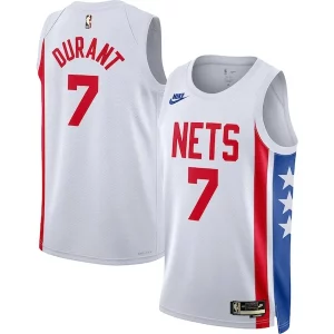 Atractivo Versátil Delicioso Kevin Durant Brooklyn Nets Nike Swingman Jersey Classic Edition White