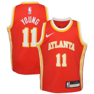 Increíble Trae Young Atlanta Hawks Nike Preschool Swingman Player Jersey Icon Edition Red
