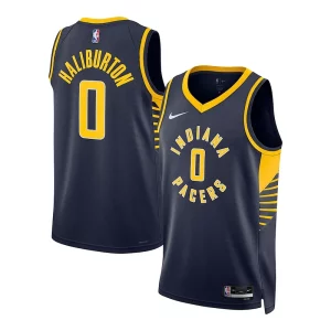 Estupendo Tyrese Haliburton Indiana Pacers Nike Unisex Swingman Jersey Association Edition Navy
