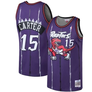 Delicioso Ideal Original Vince Carter Toronto Raptors 1998/99 Hardwood Classics Swingman Jersey Purple/White