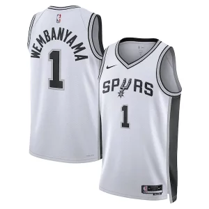 Magnífico Moderno Robusto Victor Wembanyama San Antonio Spurs Nike Unisex Swingman Jersey Association Edition White
