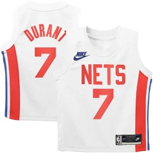 Ideal Kevin Durant Brooklyn Nets Nike Preschool 2022/23 Swingman Jersey White Classic Edition