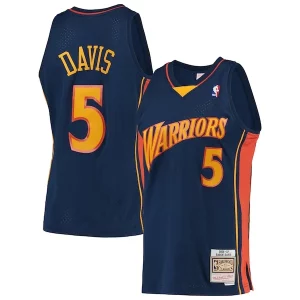 Duradero Bonito Baron Davis Golden State Warriors 2006/07 Hardwood Classics Swingman Jersey Navy