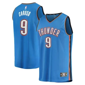 Duradero Estupendo Alex Caruso Oklahoma City Thunder Youth Fast Break Replica Player Jersey Icon Edition Blue