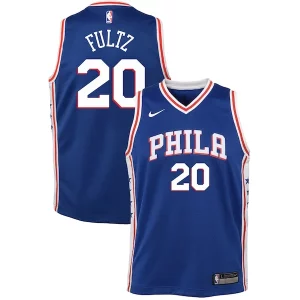 Atractivo Lujoso Markelle Fultz Philadelphia 76ers Nike Youth Swingman Jersey Blue Icon Edition