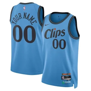 Robusto Estupendo LA Clippers Nike Unisex 2024/25 Custom Swingman Jersey City Edition Light Blue
